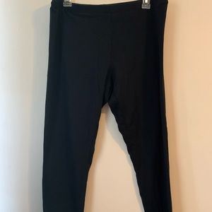 Never Worn Plain Black Leggings